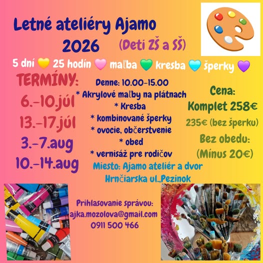 Ajka-letné ateliéry